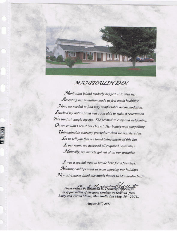 Manitoulin Inn Mindemoya المظهر الخارجي الصورة